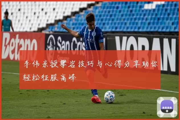 李伟亲授攀岩技巧与心得分享助你轻松征服高峰