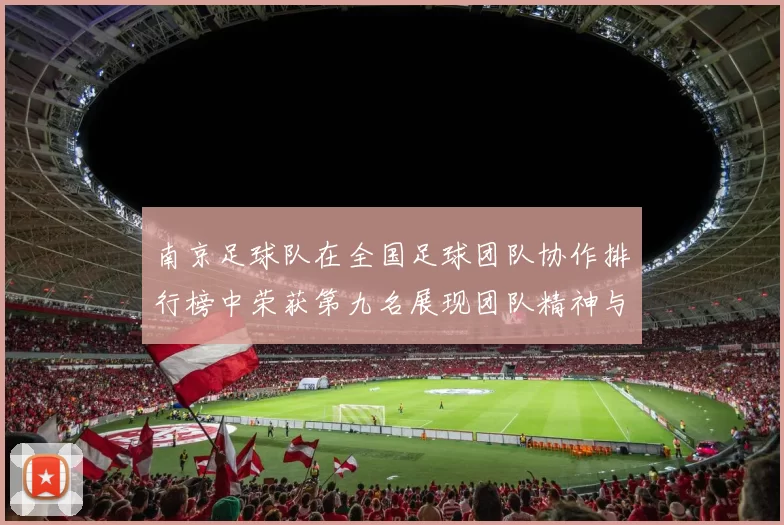 南京足球队在全国足球团队协作排行榜中荣获第九名展现团队精神与实力
